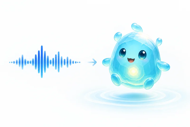 音の波形から青いeccoが生まれる説明